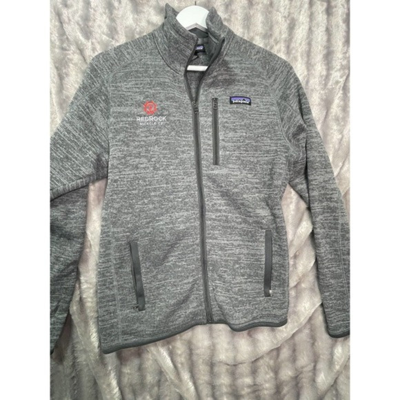 Patagonia Grey Full Zip Jacket Sweater Women's Size S - Picture 1 of 3